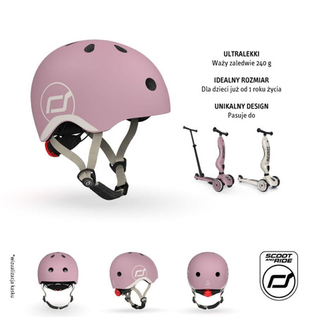 Kask XXS-S dla dzieci 1-5 lat - Wildberry Scootandride 