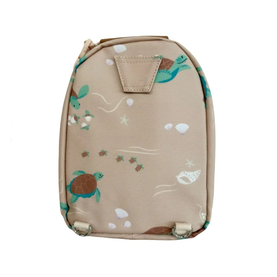 Play&Store - Kids LUNCHBAG - taupe/turtle
