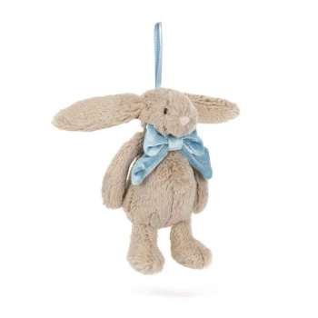 Króliczek Beżowy Zawieszka 13 cm