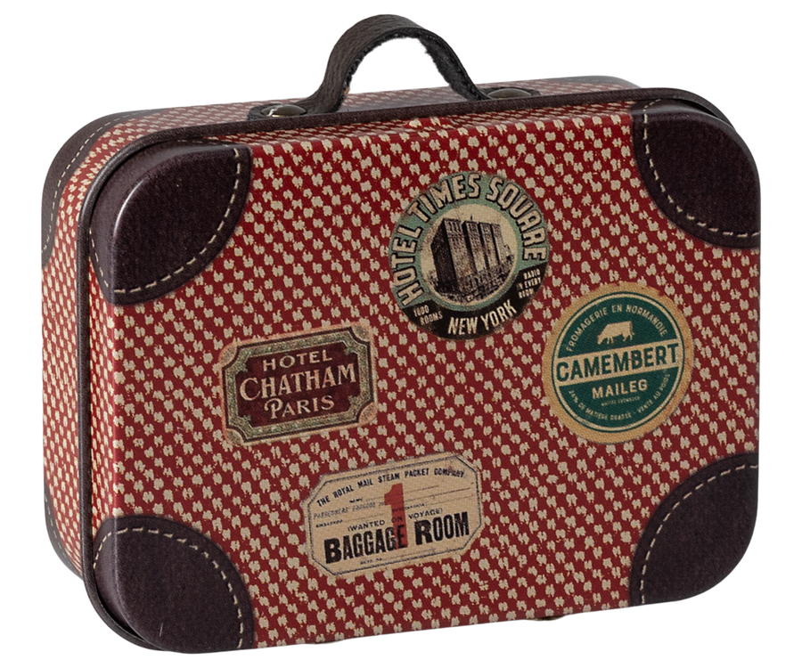 Akcesoria dla lalek - Suitcase, Micro - Red