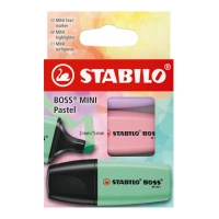 STABILO BOSS MINI Pastel 3pc wallet
