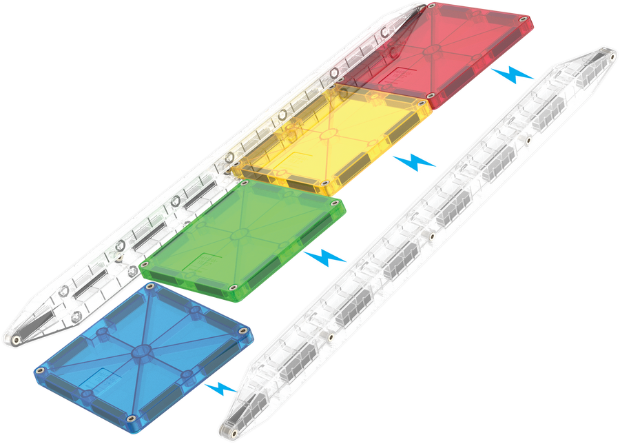 MAGNA-TILES® Klocki Magnetyczne Rail Racers 33 el.