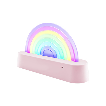 Lalarma, rainbow lamp, pink