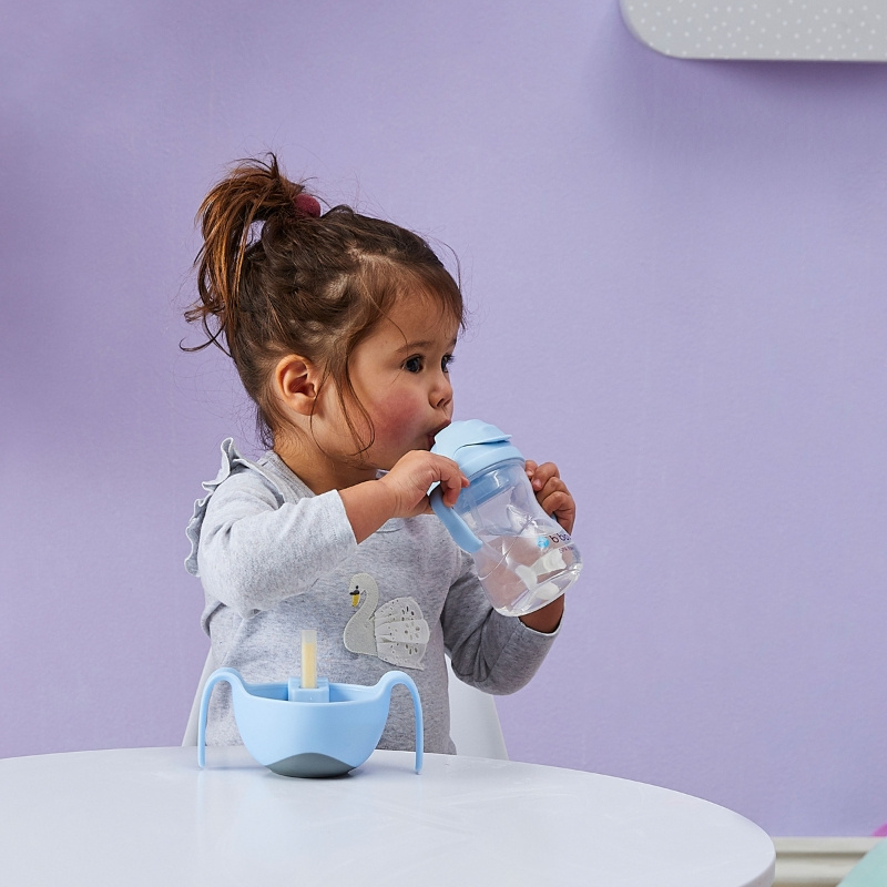 Bidon ze słomką, gelato bubblegum 240 ml