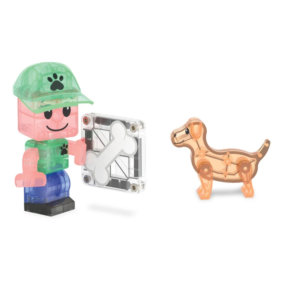 MAGNA-TILES® Klocki Magnetyczne Puppy Park 27 el. 1094 - uniwersalny MAGNA-TILES® 