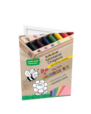 Mój pierwszy zestaw do kolorowania (kredki Madenka Junior kolorowanka kolorowy papier)