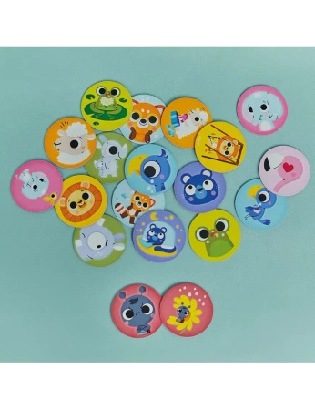 Gra memory Emocje 24 elementy 2+