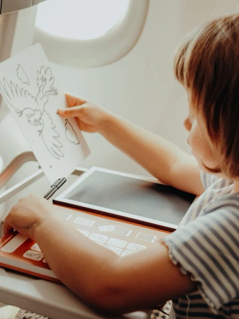 Kidywolf - KIDYDRAW-MINI-DIN - pad rysunkowy z ekranem LCD "dinozaury"