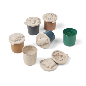 Masa plastyczna, rollie modeling dough, 6-Pack, yellow mellow multi mix *uszkodzone opakowanie*