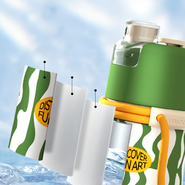 Bidon ze spryskiwaczem (Zielony)