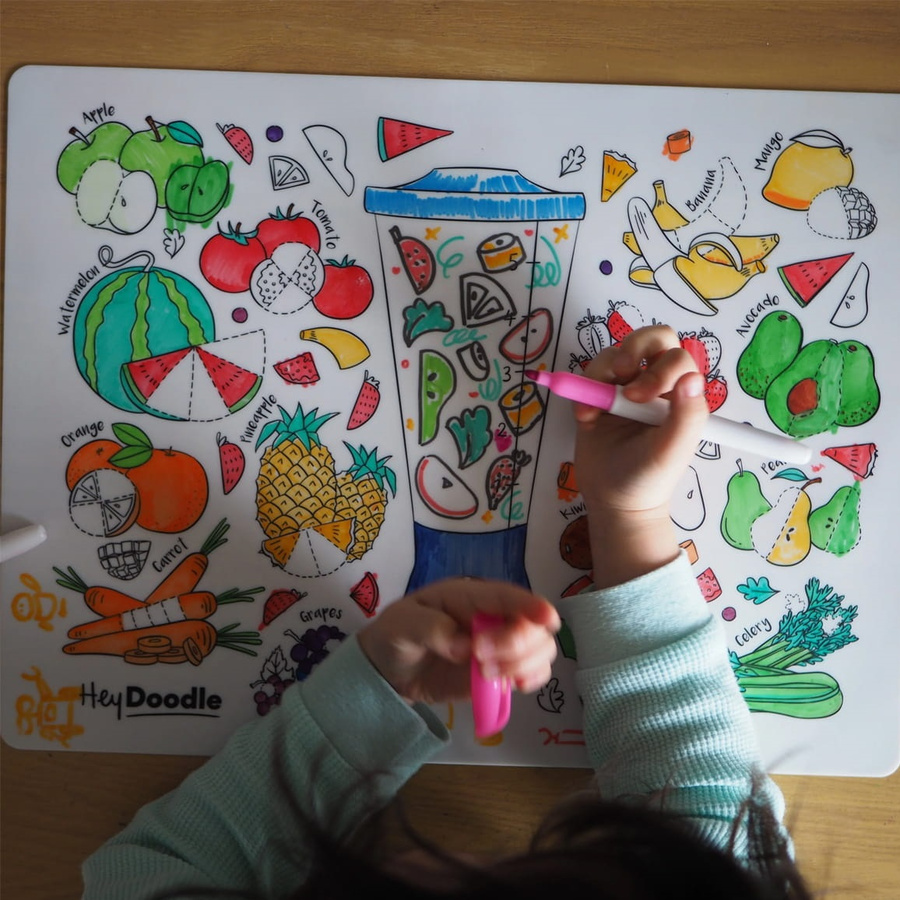 Flamastry do silikonowej Maty HeyDoodle