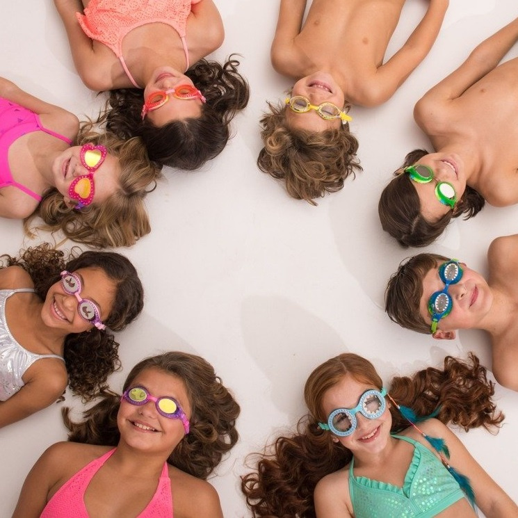 Okulary do pływania dla dzieci Aligator 3+, Aqua2ud