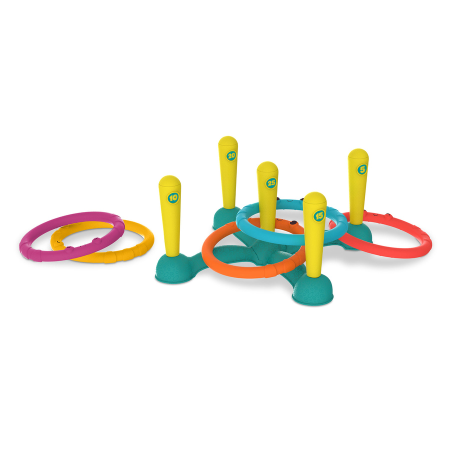 Sling-a-Ring Toss – zestaw do gry w RZUCANIE OBRĘCZAMI do CELU