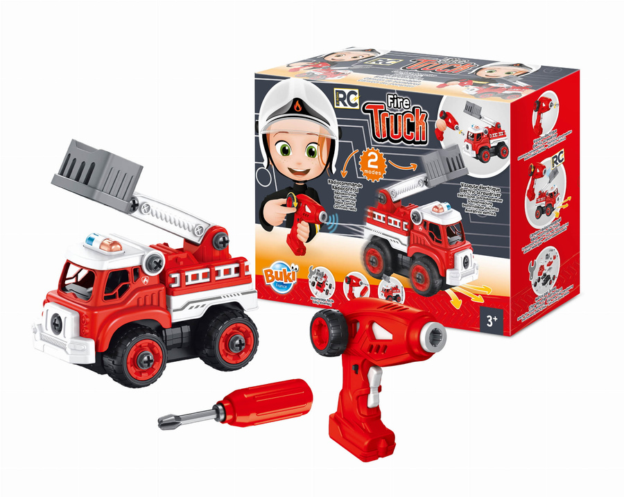 WÓZ STRAŻACKI DO SKRĘCANIA ZDALNIE STEROWANY