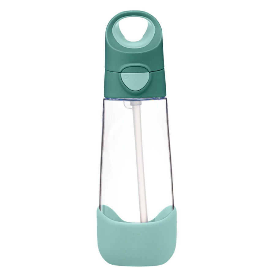 Butelka na wodę tritanowa ze słomką 600ml Emerald Forest b.box