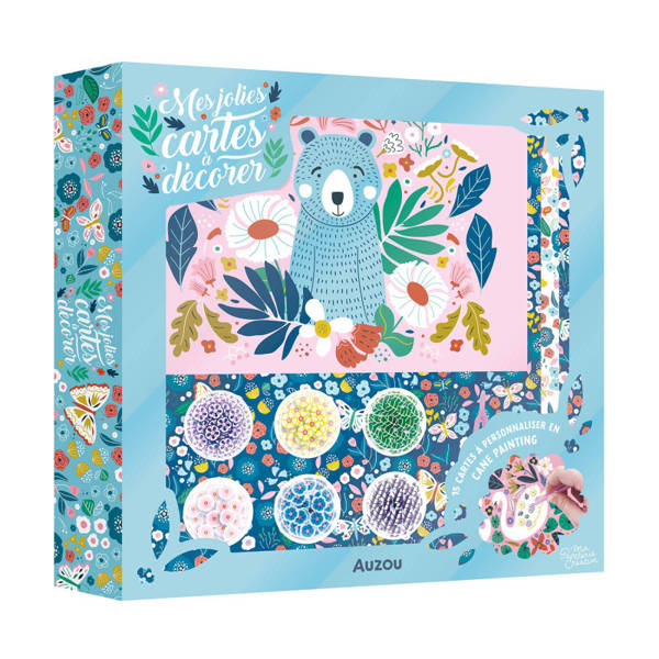 AUZOU KOLOROWE KARTY DO ZDOBIENIA DIY
