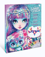 Kreatywna kolorowanka z flamastrami Mystery 7+, Nebulous Stars