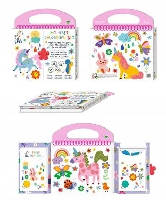 Mój pierwszy zestaw do kolorowania - Przyjaciele jednorożców