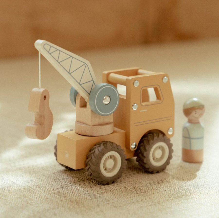 Little Dutch Ciężarówka z dźwigiem