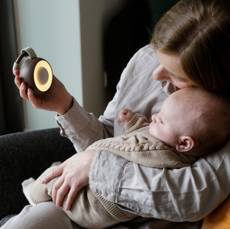 Odtwarzacz MP3 z lampką Alilo CocoNap W1 Kokos - polska wersja językowa