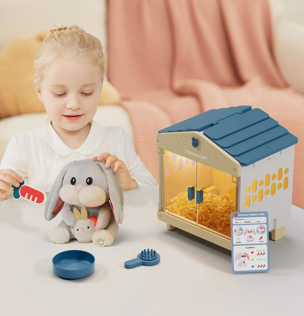 Zabawka interaktywna Mummy Bunny 36m+, Topbright