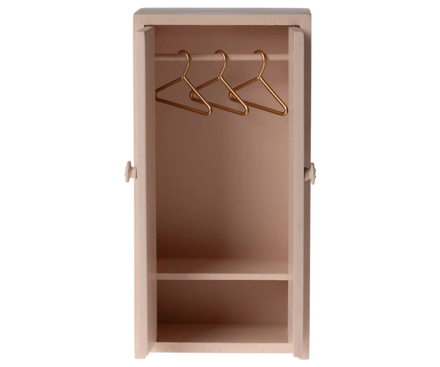 Akcesoria dla lalek, Closet, Mouse, Light rose