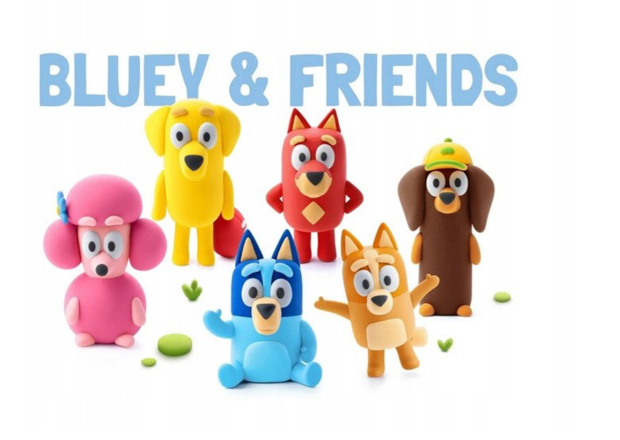 Hey Clay Bluey + akcesoria 15-pak