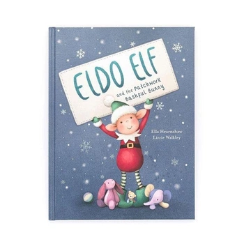 „Eldo Elf and the Patchwork Bashful Bunny” Książeczka dla Dzieci