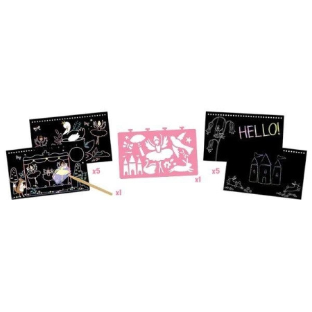 Baletnice Zdrapywanka z  Rysikiem