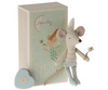 Myszka - Tooth fairy mouse, Little brother in matchbox