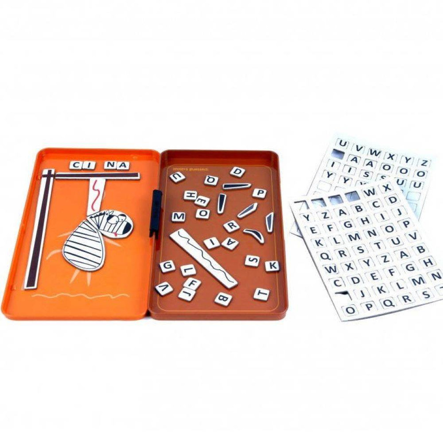 Podróżna gra magnetyczna The Purple Cow - Wisielec