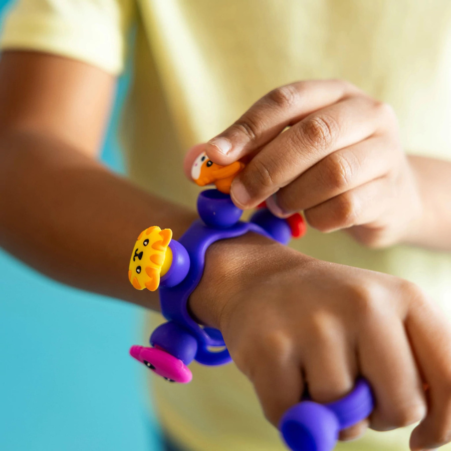 Biżuteria Plip Charms. Zestaw Fioletowy.