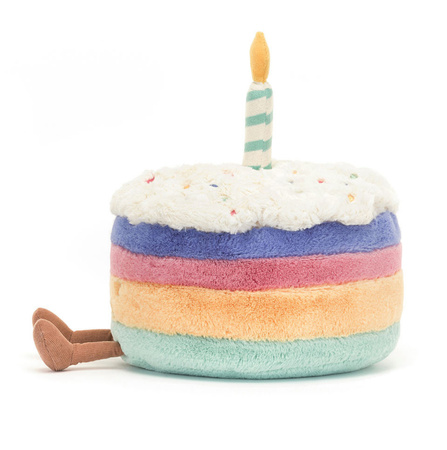 Urodzinowy Torcik Tęczowy 18 cm