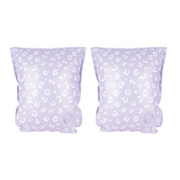 The Swim Essentials Rękawki do pływania 0-2 lata Lila Leopard