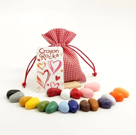 Kredki Crayon Rocks VALENTINE bag - 20 kolorów