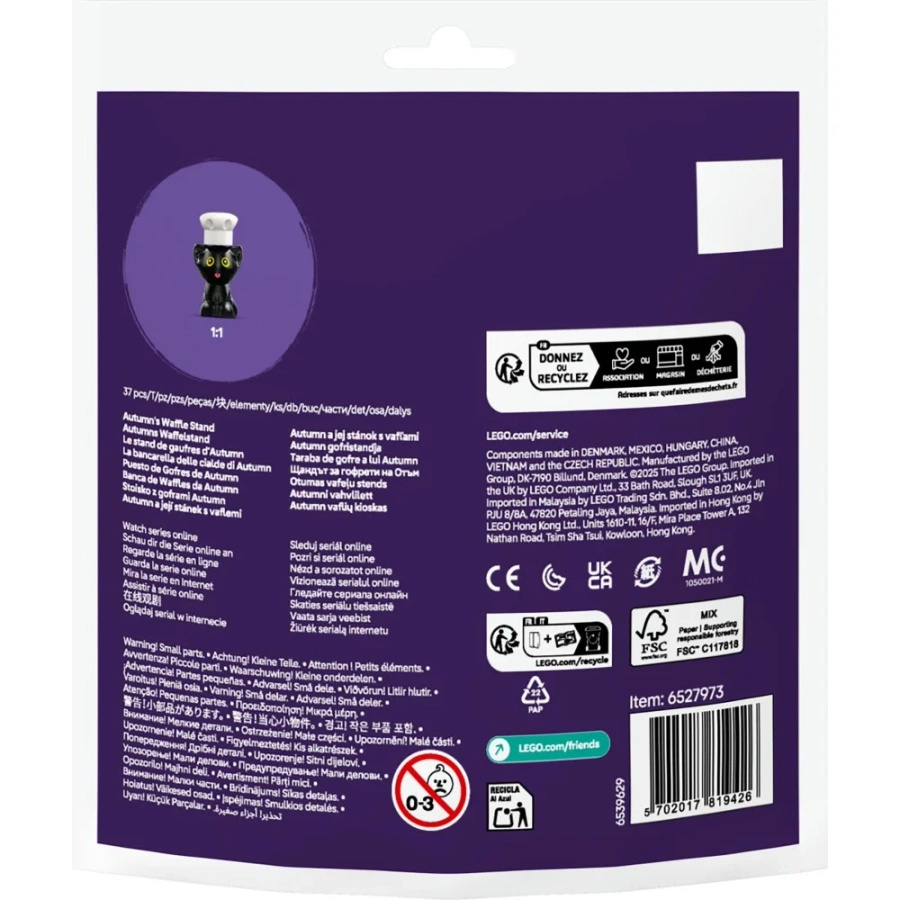 LEGO(R) FRIENDS 30696 Stoisko z goframi Autumn
