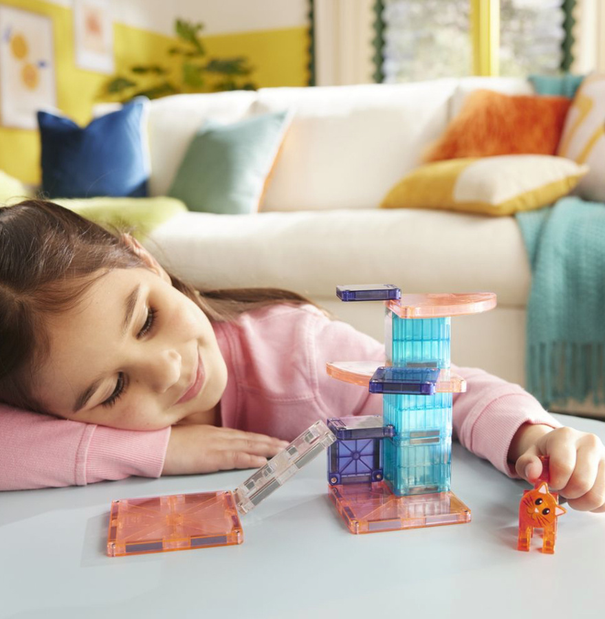MAGNA-TILES® Klocki Magnetyczne Cat Tree 13 el.