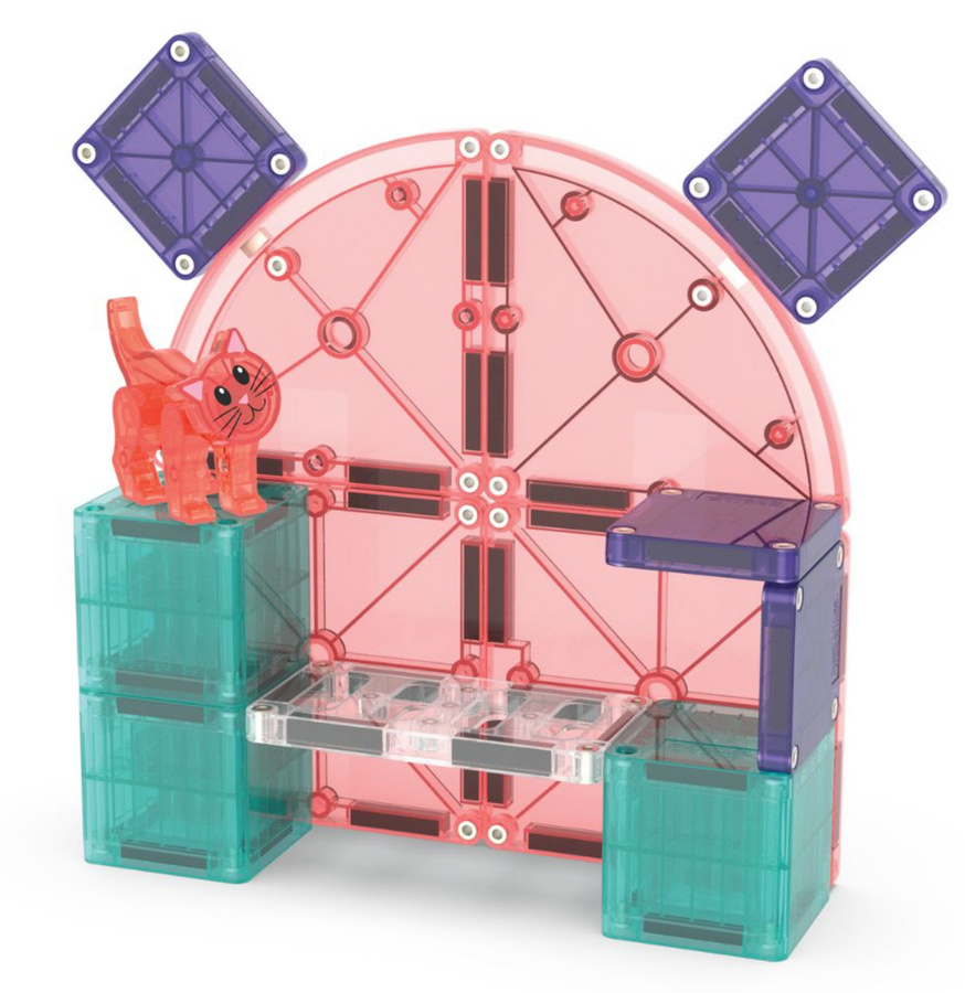MAGNA-TILES® Klocki Magnetyczne Cat Tree 13 el.