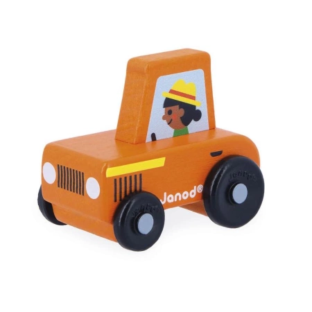 Janod Pojazd Traktor Wieś Cross Roads 12m+