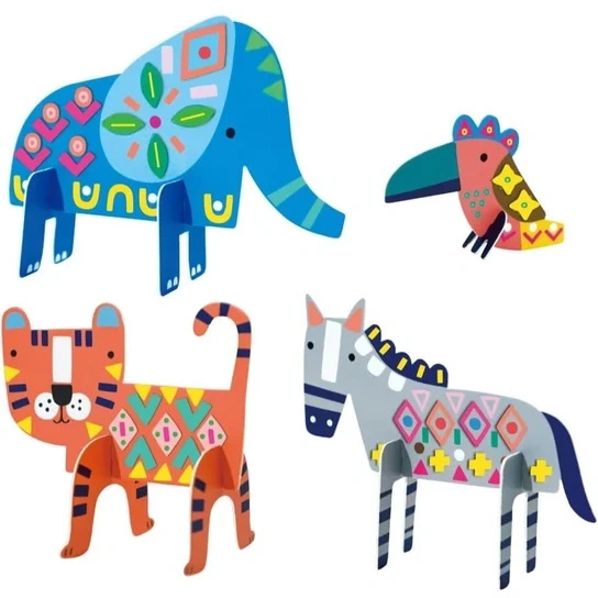 Stick "N" Play - Zwierzta safari