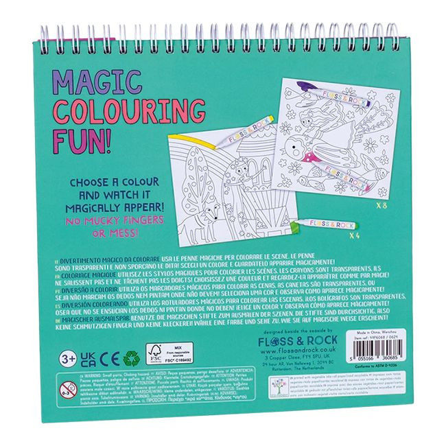 Bajkowy Świat, książeczka do malowania z magicznymi pisakami