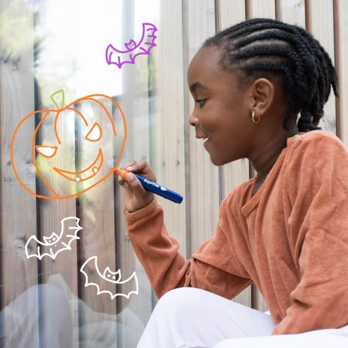 Super Petit Kolorowe markery do okien, 6 szt.