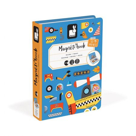 MAGNETYCZNA UKŁADANKA POJAZDY MAGNETIBOOK
