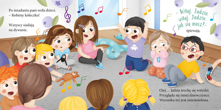 Jadzia Pętelka idzie do przedszkola