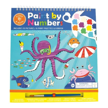 Maluj po numerach - Zestaw z farbkami – Ocean