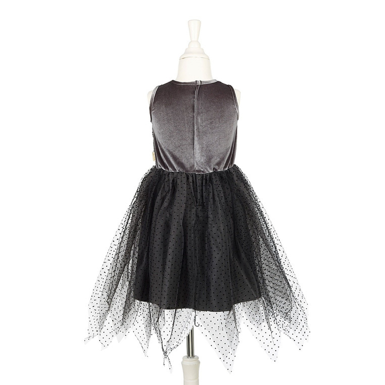 Kostium sukienka tiulowa z nietoperzami czarownica Mathilde 8-10 lat