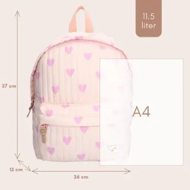 Plecak dla dzieci L Magical Heart pink KIDZROOM