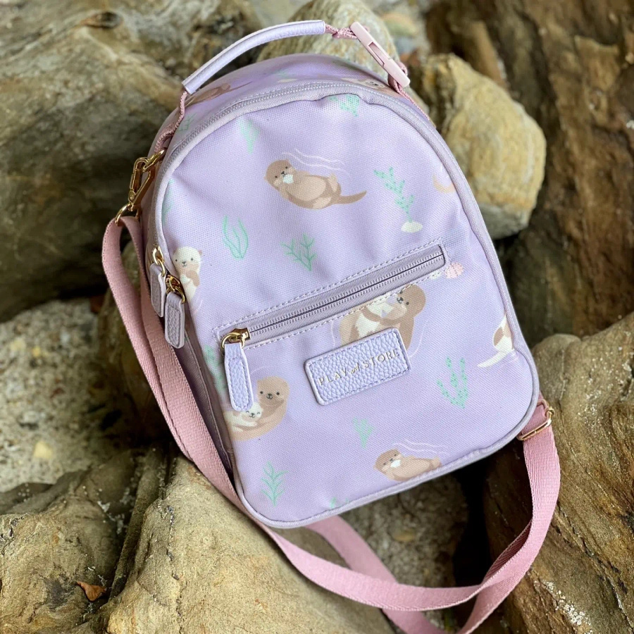 Play&Store - Kids LUNCHBAG - otter/lillac