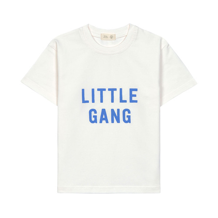 T-Shirt Jersey GOTS Little Gang milky - 110/116. 4-6 years - Lassig 