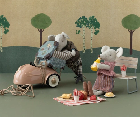 Akcesoria dla lalek - Picnic set, Mouse